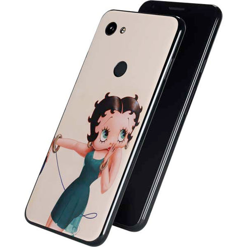 Betty Boop On the Phone Google Pixel 3a Skin